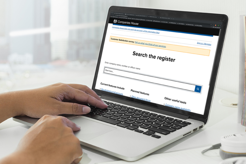 Companies house deals register