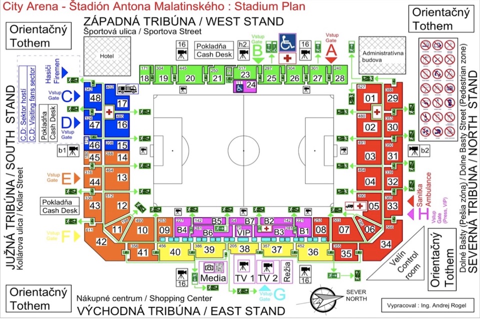 Football Stadium Plan