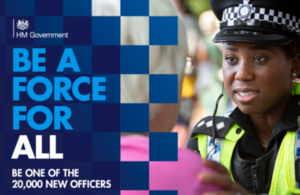Be a Force For All: be one of the 20,000 new officers