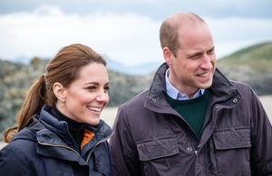 Their Royal Highnesses The Duke and Duchess of Cambridge