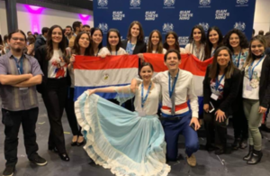 Paraguayan Chevening scholars at the orientation event last weekend