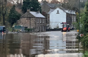 image of flooded street