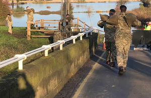 Two hundred UK Armed Forces personnel have deployed this morning to South Yorkshire to support flood relief efforts.