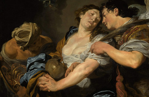 Johann Liss 'The Temptation of Mary Magdalene'