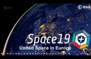 European Space Agency and Space 19+ Logo