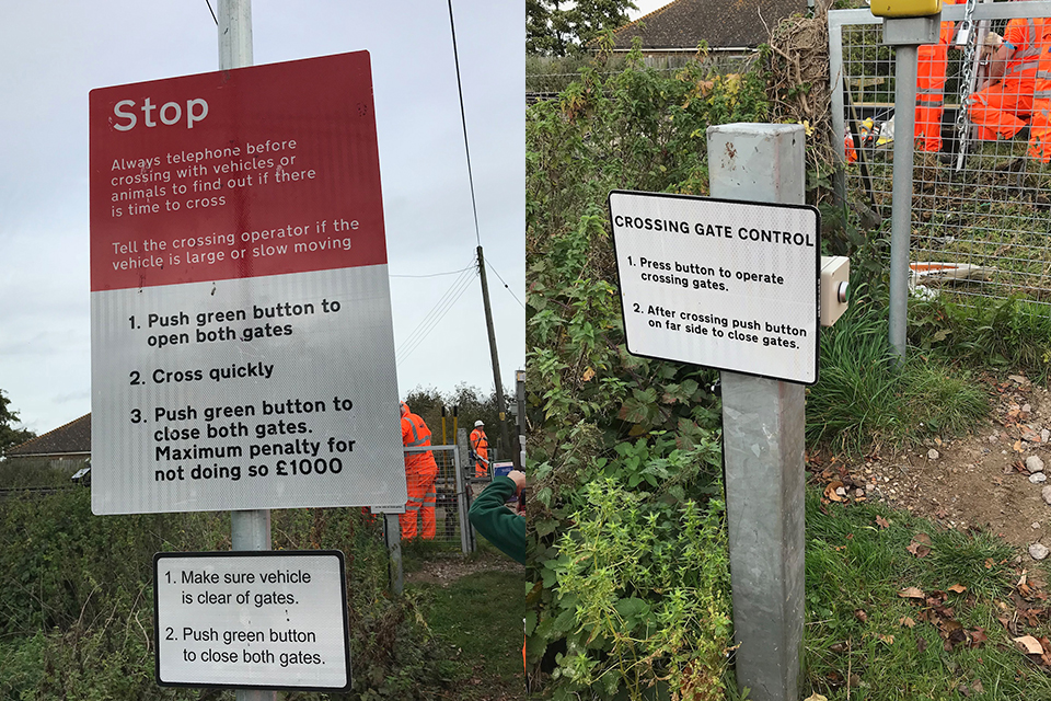 Summary Of Learning 1 Design And Operation Of User Worked Level Crossings Gov Uk Summary Of Learning 1 Design And Operation Of User Worked Level Crossings Gov Uk