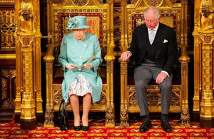 The Queen and Prince Charles