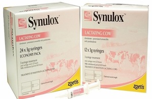 Image of Synulox Lactating Cow Intramammary Suspension packaging