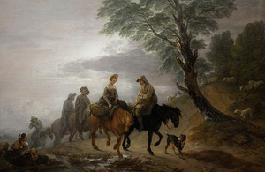 'Going to Market, Early Morning' by Thomas Gainsborough