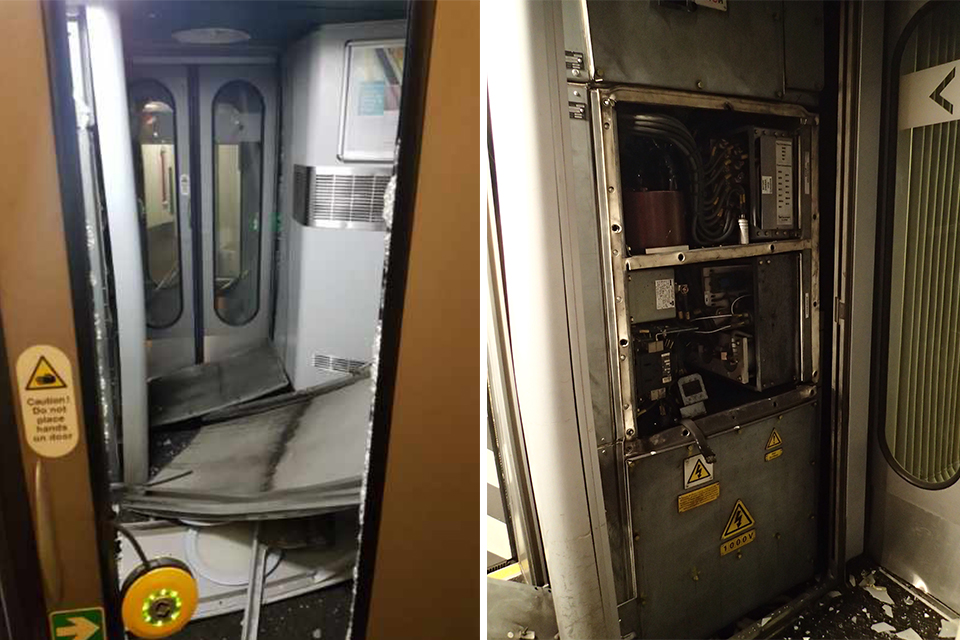 Equipment explosion on an empty passenger train, 26 September 2019 - GOV.UK