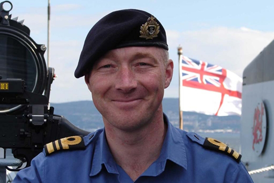 Commander Andy Lamb OBE