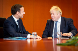 Prime Minister Boris Johnson had a bilateral meeting with President Emmanuel Macron at the Libya conference in Berlin.