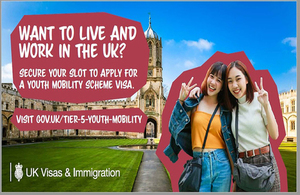 2021 Youth Mobility Scheme for South Korean nationals