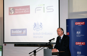 Prof. Grzegorz Kołodko speaks at the Financial Services Club launch