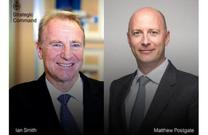 Ian Smith and Matthew Postgate side by side, as the new appointed Non-Executive Directors.