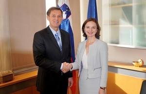 HMA meets Slovenian Foreign Minister