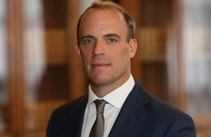 Foreign Secretary Dominic Raab