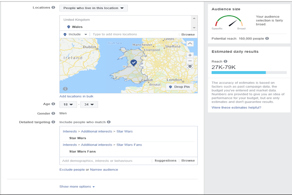 Facebook extract