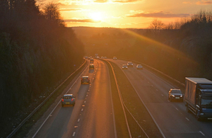 Sunset motorway
