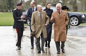 Prince Charles and the Duchess of Cornwall along with Prince Williams and the Duchess of Cambridge met with patients and staff at Defence Medical Rehabilitation Centre (DMRC) Stanford Hall.