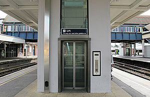 Accessible train station