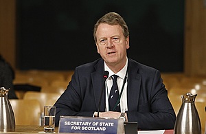 Scottish Secretary Alister Jack