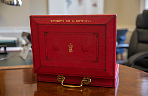 Image of the Chancellor's Budget box