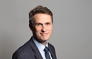 Education Secretary Gavin Williamson