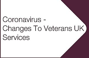 Image showing changes to Veterans UK services