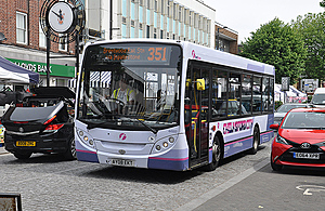 Image of a bus in use.