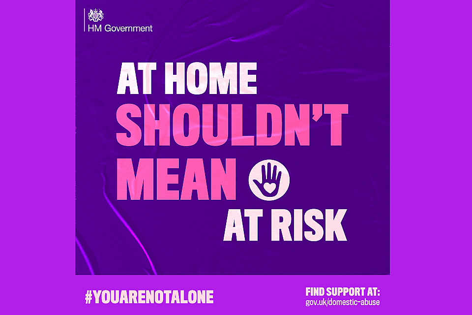 Home Secretary announces support for domestic abuse victims - GOV.UK