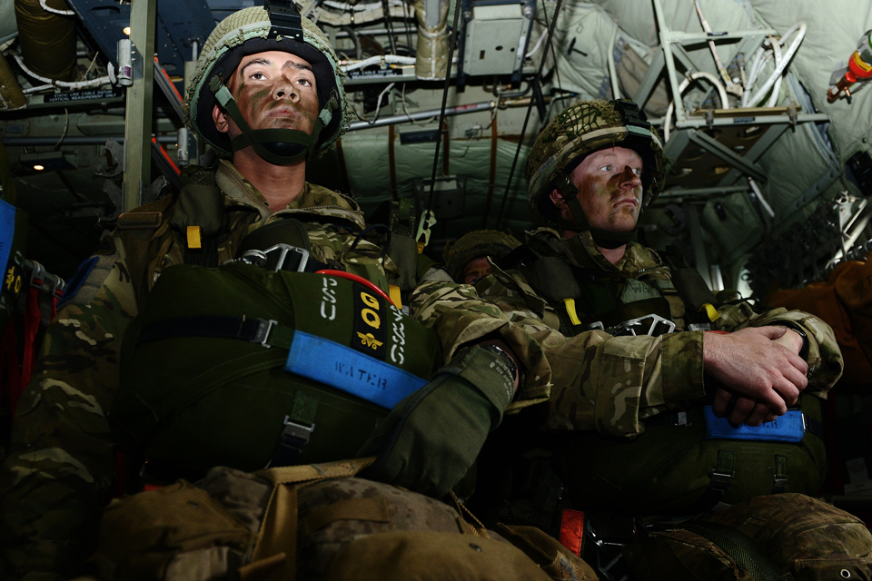 Soldiers from 16 Air Assault Brigade