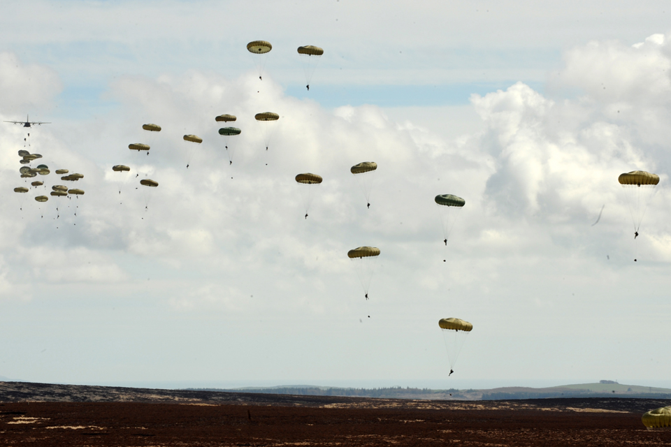 Soldiers from 16 Air Assault Brigade
