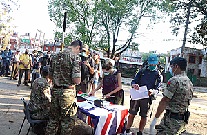 The British Gurkhas Nepal help British travellers return home