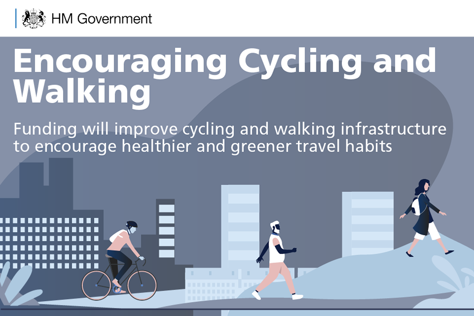 encouraging cycling and walking