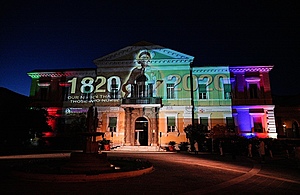 Florence Nightingale projection on Spallanzani hospital in Rome