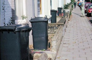 Row of bins