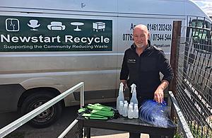 Newstart Recycle are one of the beneficiaries of the grant in Dumfries and Galloway
