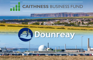 Dounreay usiness fund donation graphic
