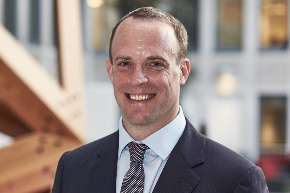 The Rt Hon Dominic Raab MP