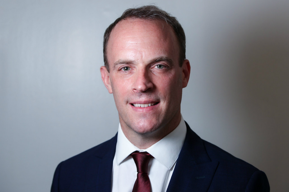 The Rt Hon Dominic Raab MP