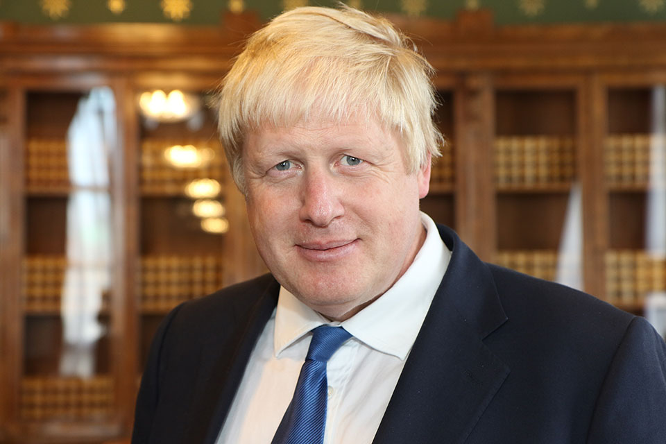 The Rt Hon Boris  Johnson MP