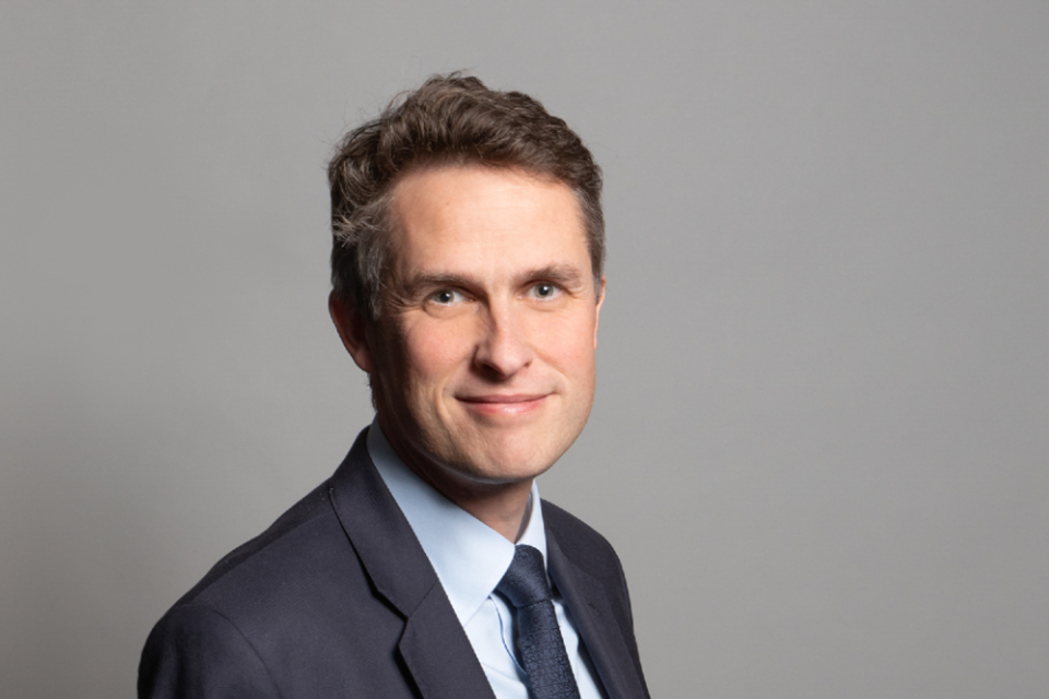 The Rt Hon Gavin Williamson CBE MP