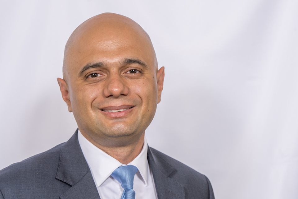 The Rt Hon Sajid Javid