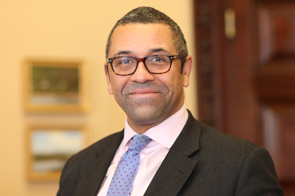 The Rt Hon James Cleverly MP