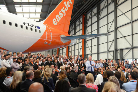 Prime Minister speaking to staff at easyJet, Luton on why the UK should stay in a reformed EU.