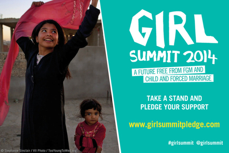 Girl Summit pledge campaign