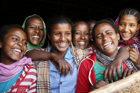 Girls in Ethiopia. Picture: Jessica Lea/DFID