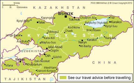 uk gov travel advice kyrgyzstan