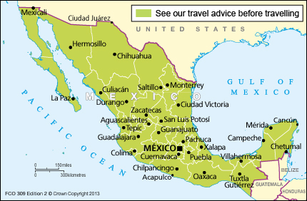 Mexico Travel Advice Govuk - 